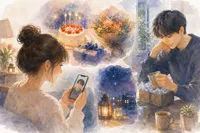 遠距離の彼氏の誕生日に会えないときは？寂しくさせない祝い方の工夫