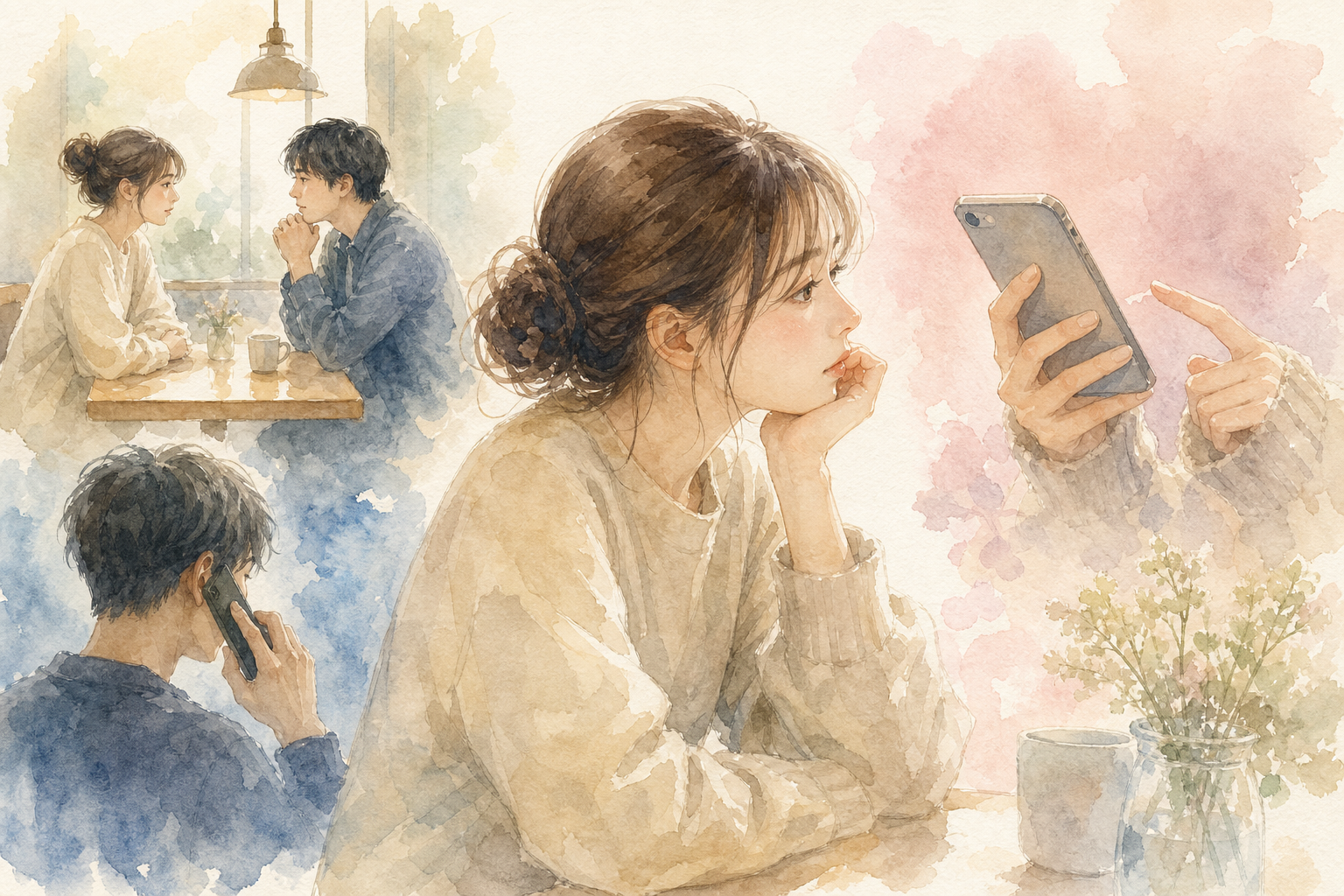 彼氏に距離を置きたいと伝えるには？会う時・電話・LINE別の言い方