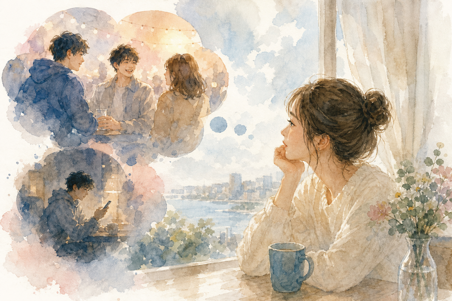 遠距離で彼氏が友達優先に感じるのはなぜ？不安なときの向き合い方