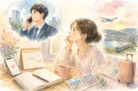 彼氏が研修で遠距離になる期間、乗り越える連絡頻度と会う計画の立て方