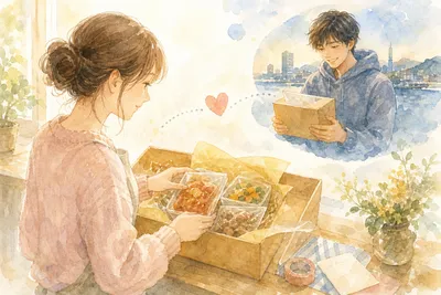 遠距離の彼氏に料理を送るのはあり？喜ばれるコツと重くならない工夫