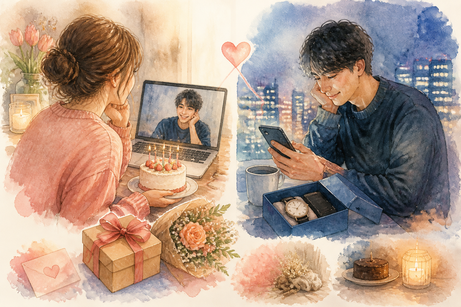 会えない誕生日でも大切なのはリアルタイム感と特別感です