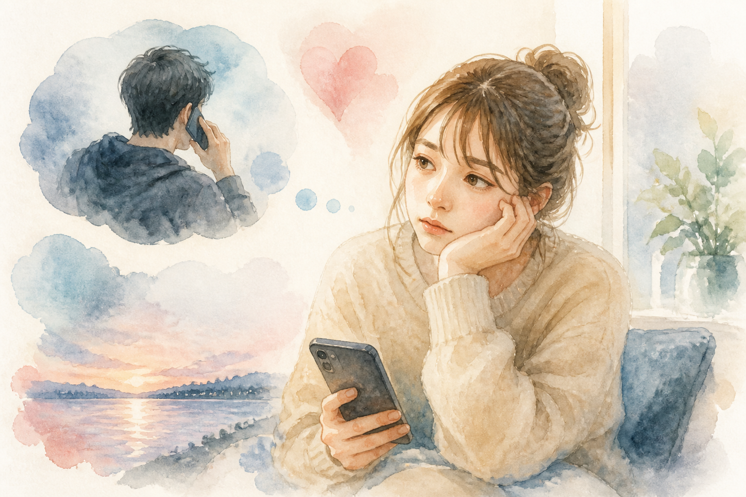 まず知っておきたいのは、電話がしんどい=別れたいとは限らないこと
