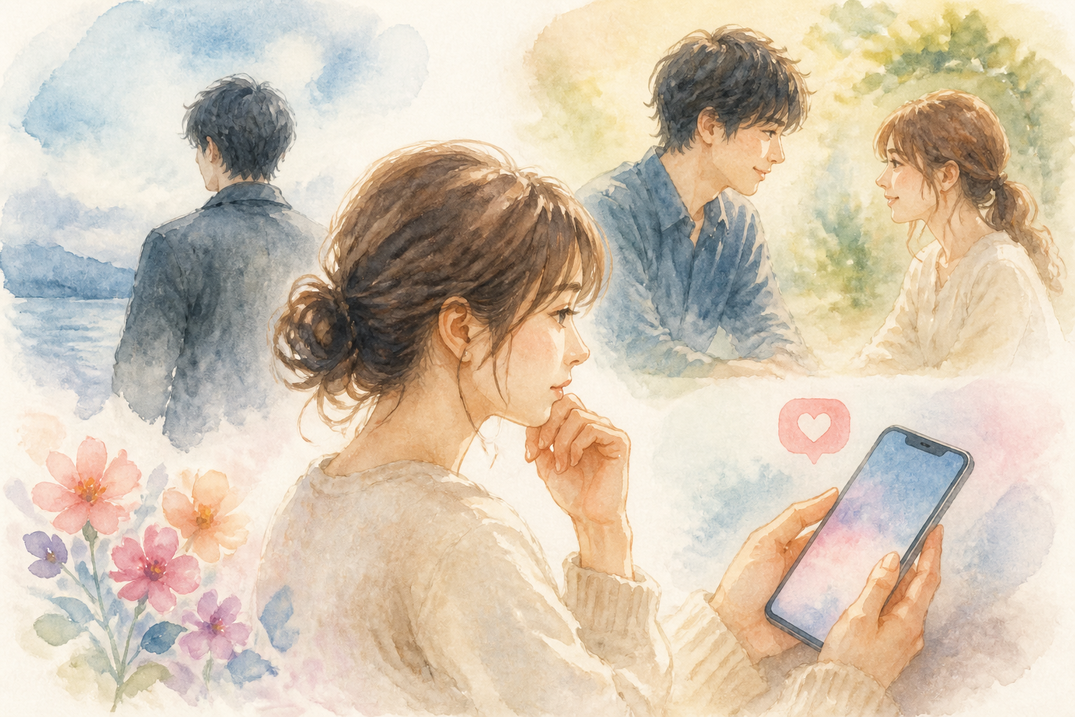 まず押さえたいのは、いきなり復縁を迫らず段階的に戻ること