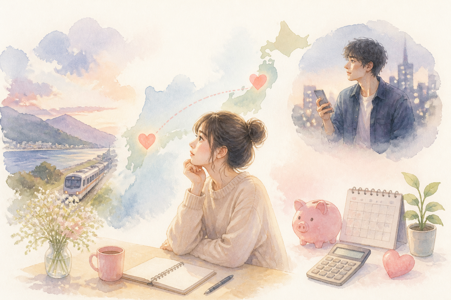 まず押さえたいのは、会う回数より2人に合う予算です