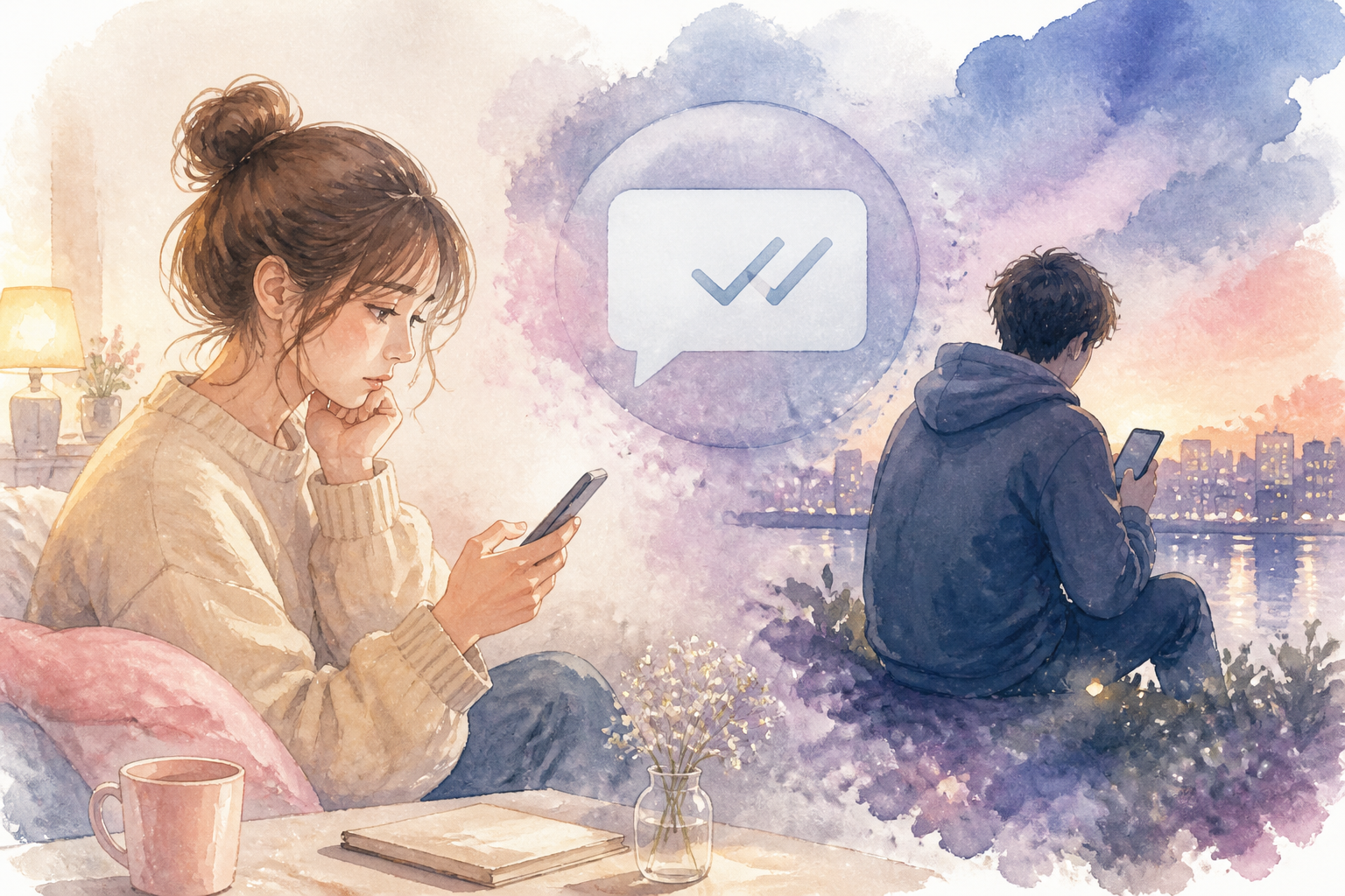 まず知っておきたいのは既読無視だけで気持ちは決められないということ