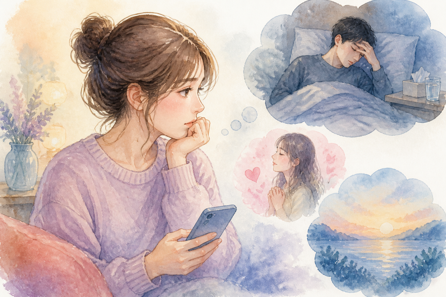 まず押さえたいのは、体調不良と気持ちの変化は別の話かもしれないということ