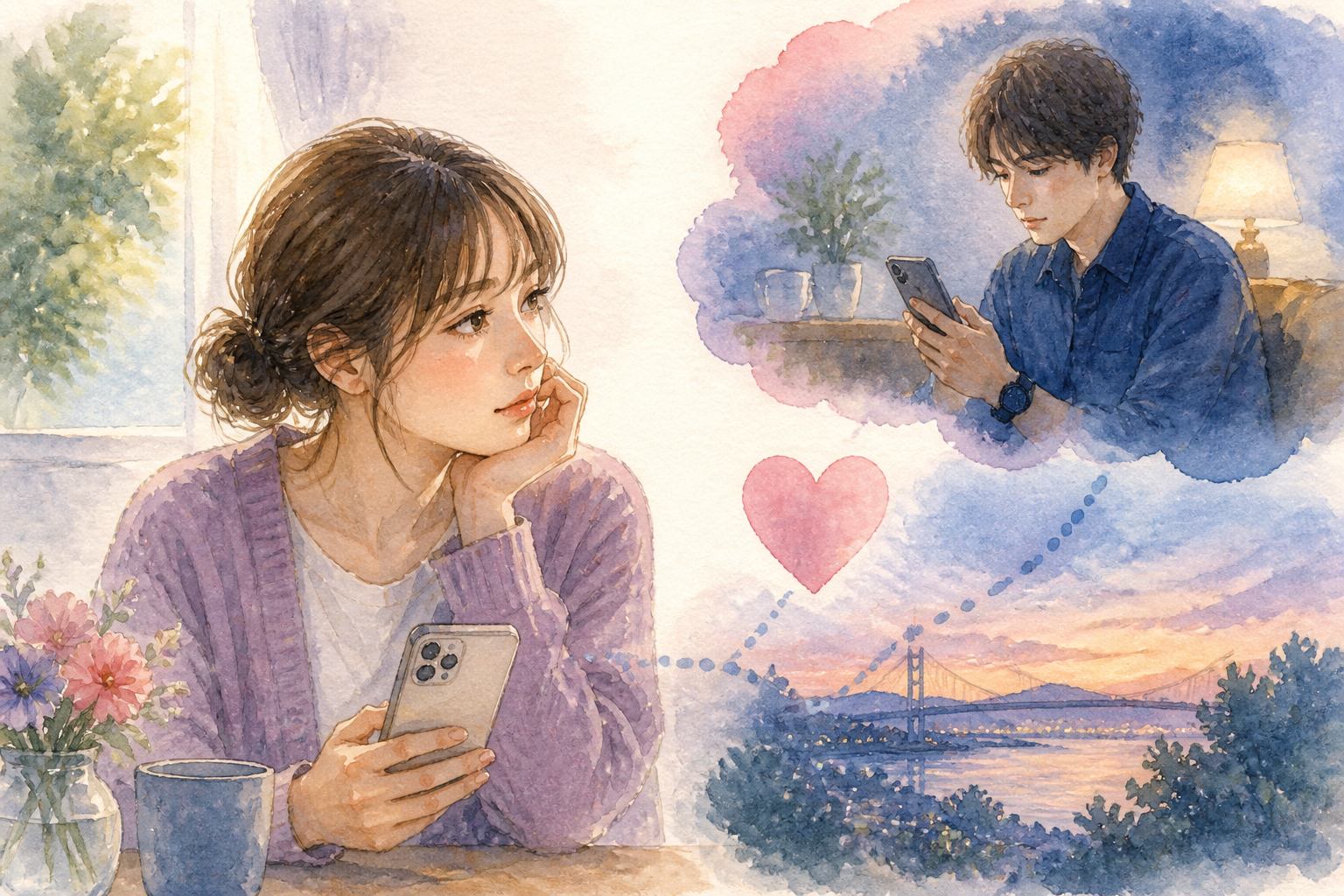 1日1回の返信は珍しくないけれど、そこだけでは判断しにくいです