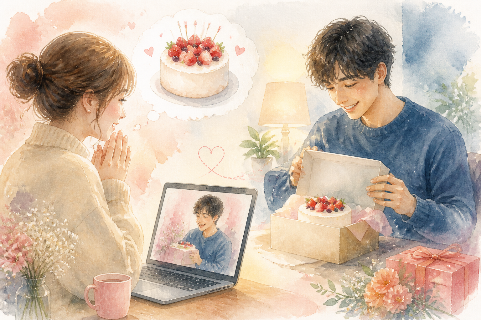 まず押さえたいのは「届け方」と「一緒に祝う工夫」です