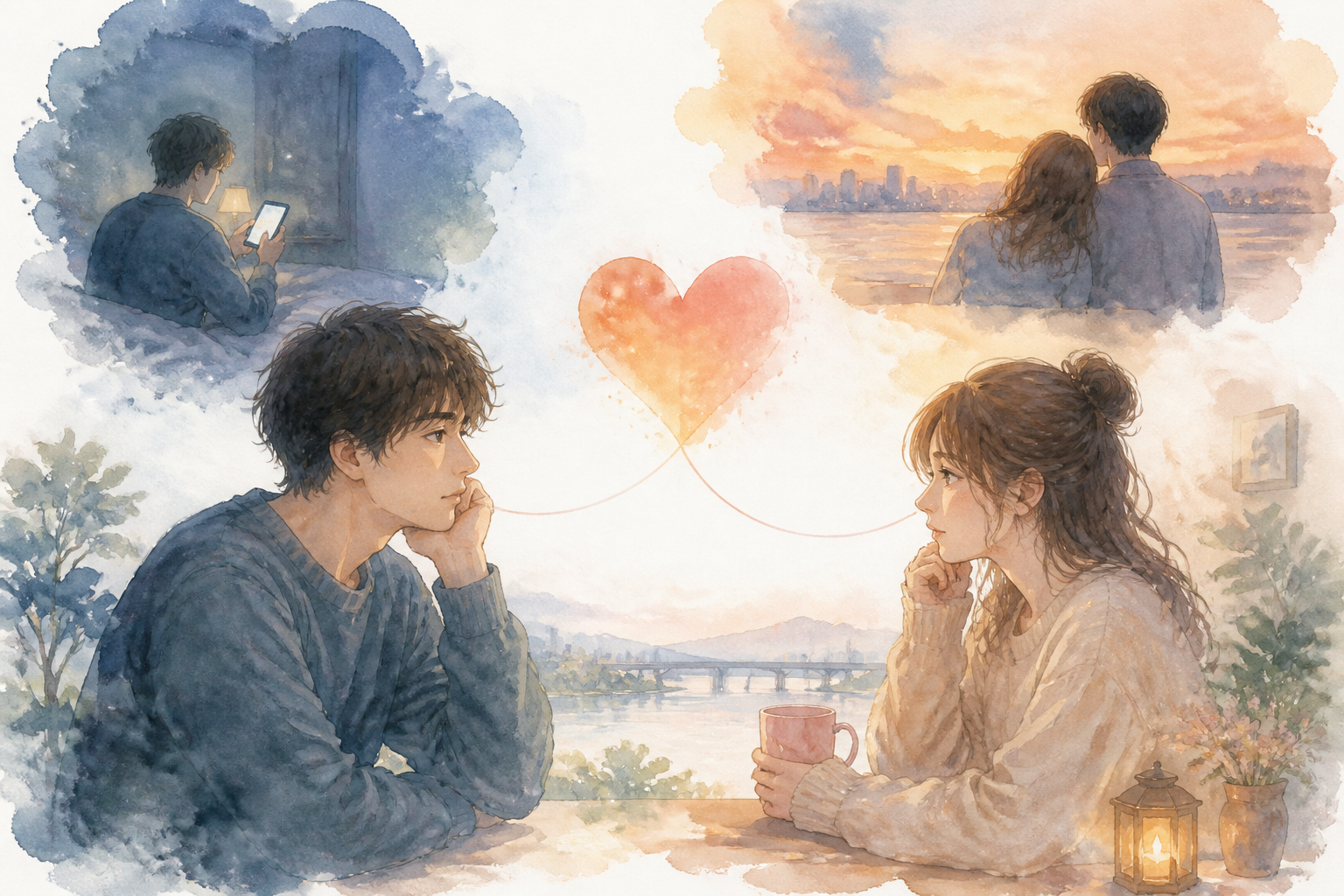 彼の不安は愛情不足とは限らず、見えない時間の多さが大きく関係しています