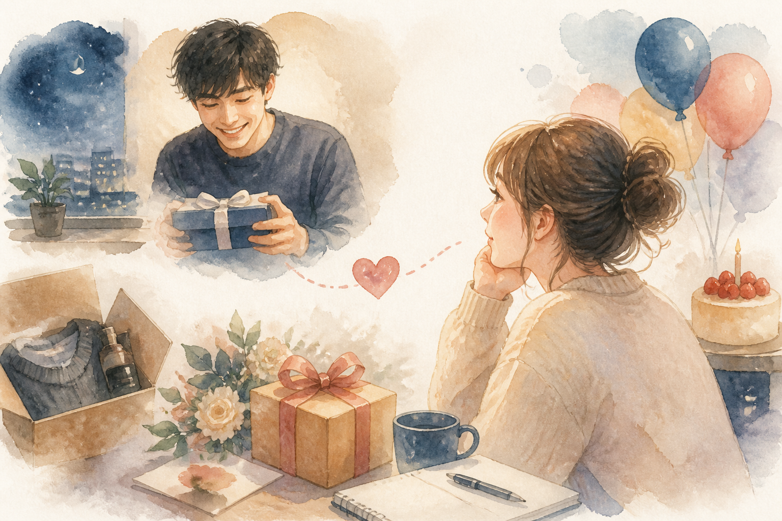 遠距離の誕生日は「何を贈るか」より「どう伝えるか」が大切です