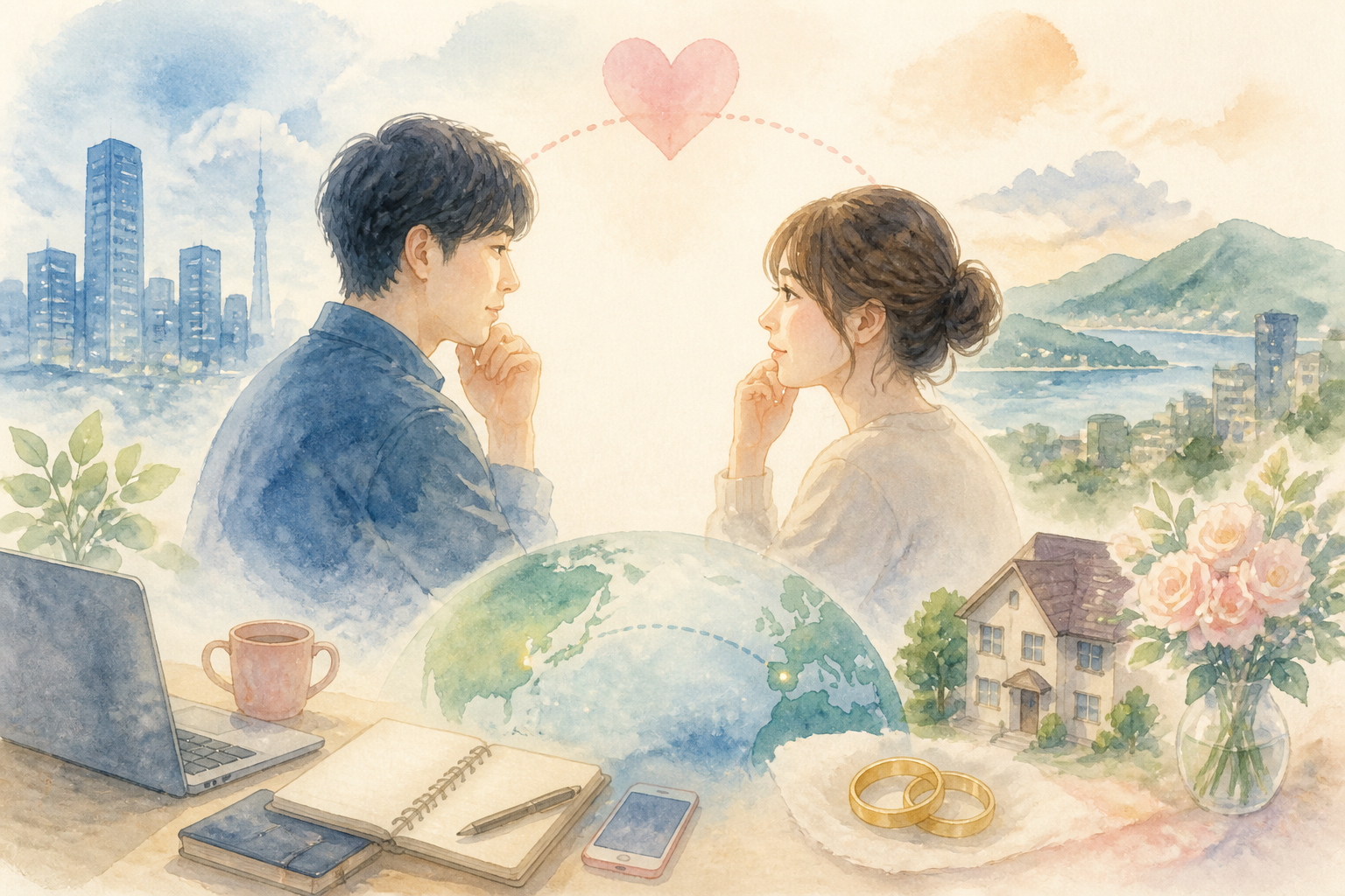 遠距離でも結婚を目指せるかは距離より将来の共有が大切です